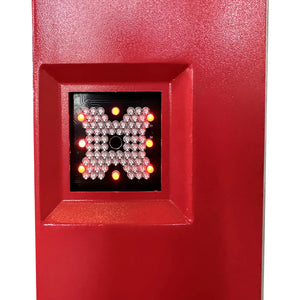 Katool KT-5DA LED camera sensor close-up showing illuminated array used for target tracking