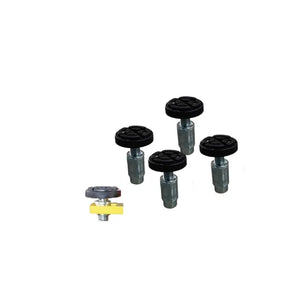 katool kt h105 screw on rubber lift pads adaptor set