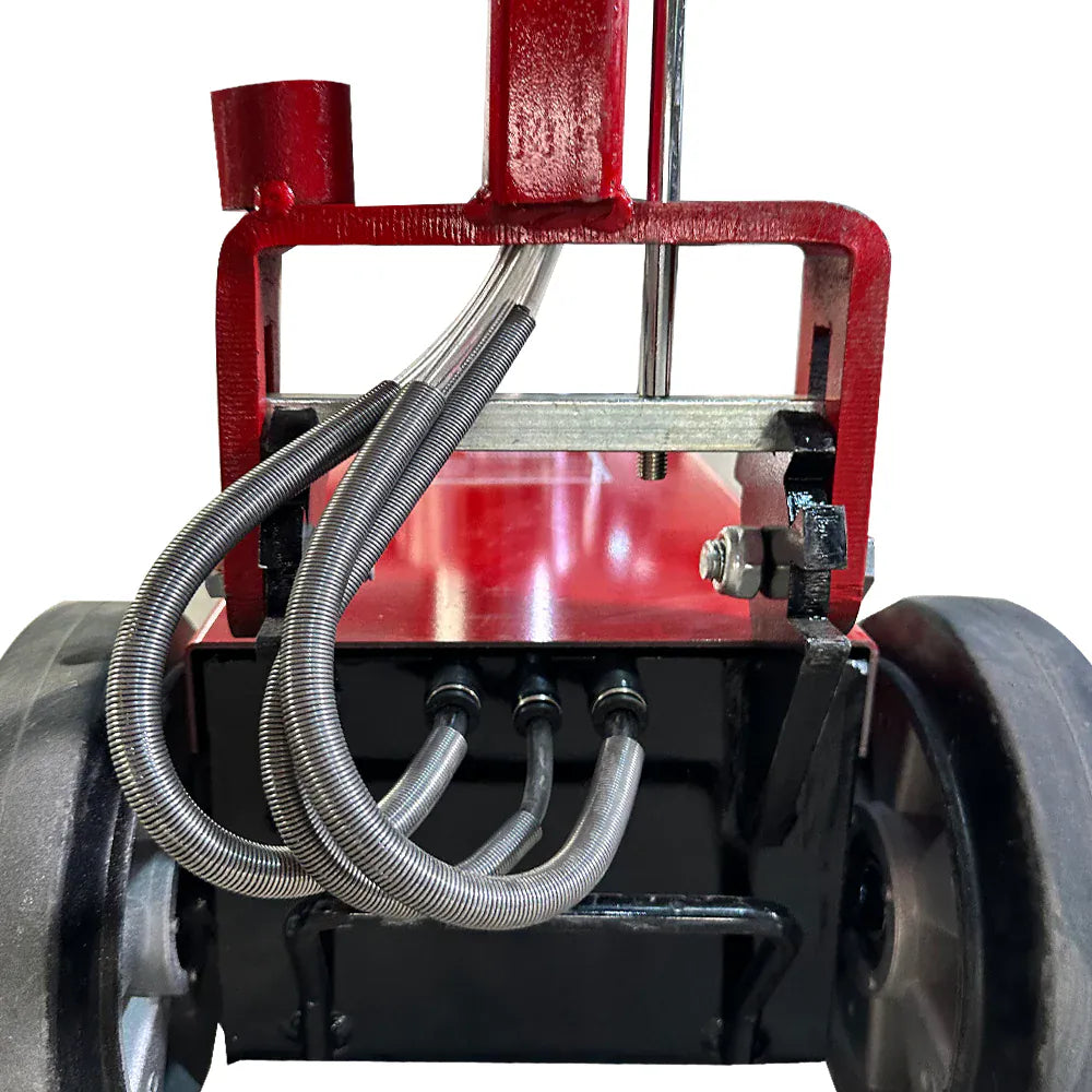 Katool KT-J80T jack body and chassis side close-up with KATOOL branding