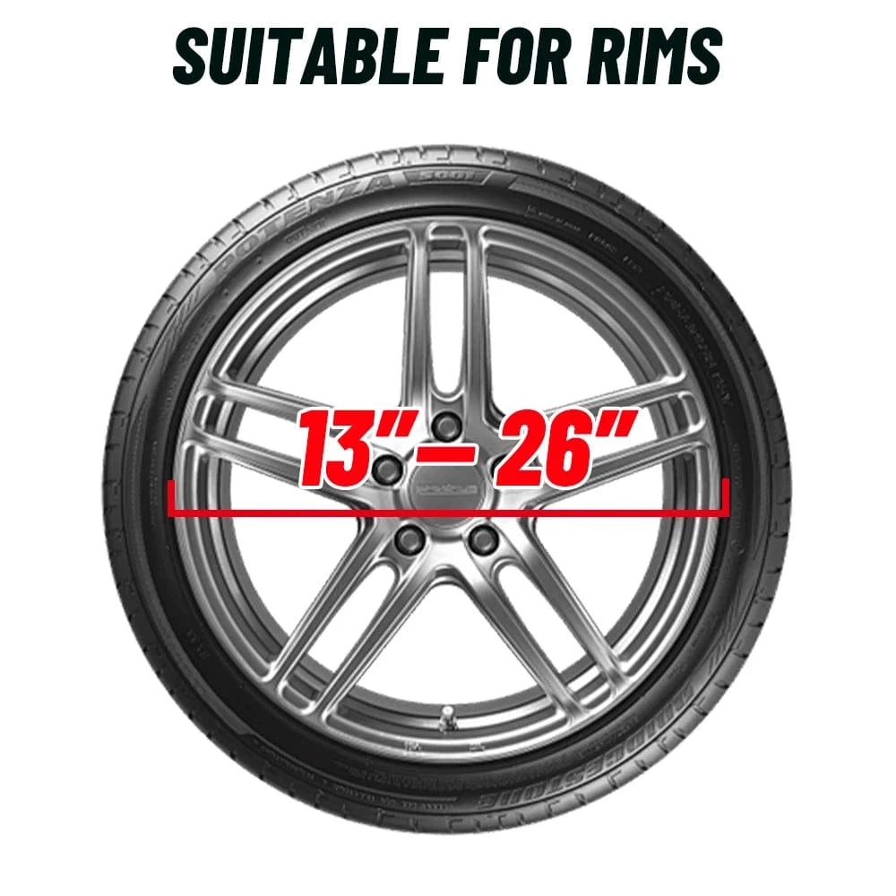 Katool KT-T880 13-26" Tire Changer Machine rim measurement