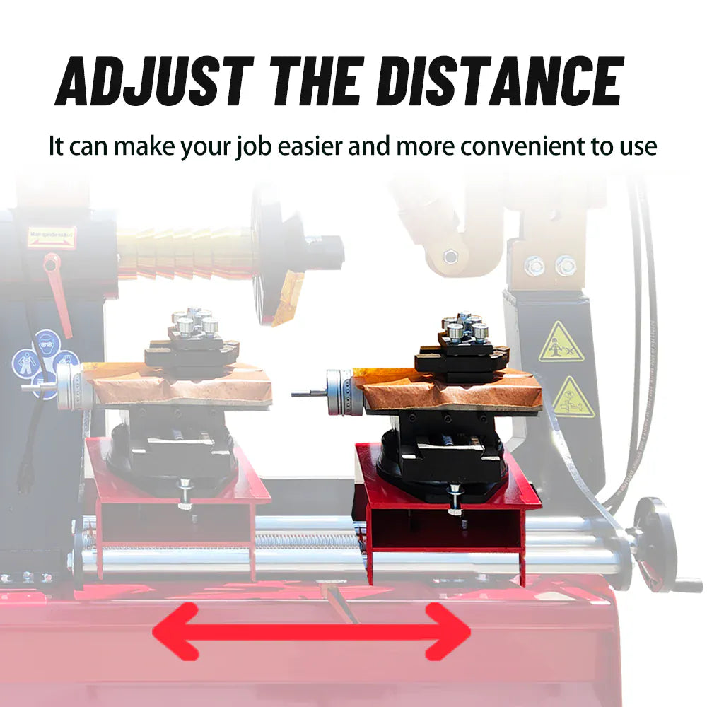 Katool KT-WL75 cutting-tool platform sliding along the lathe bed for cutting position adjustment