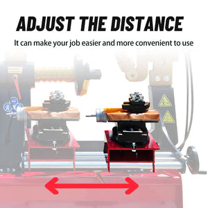 Katool KT-WL75 cutting-tool platform sliding along the lathe bed for cutting position adjustment