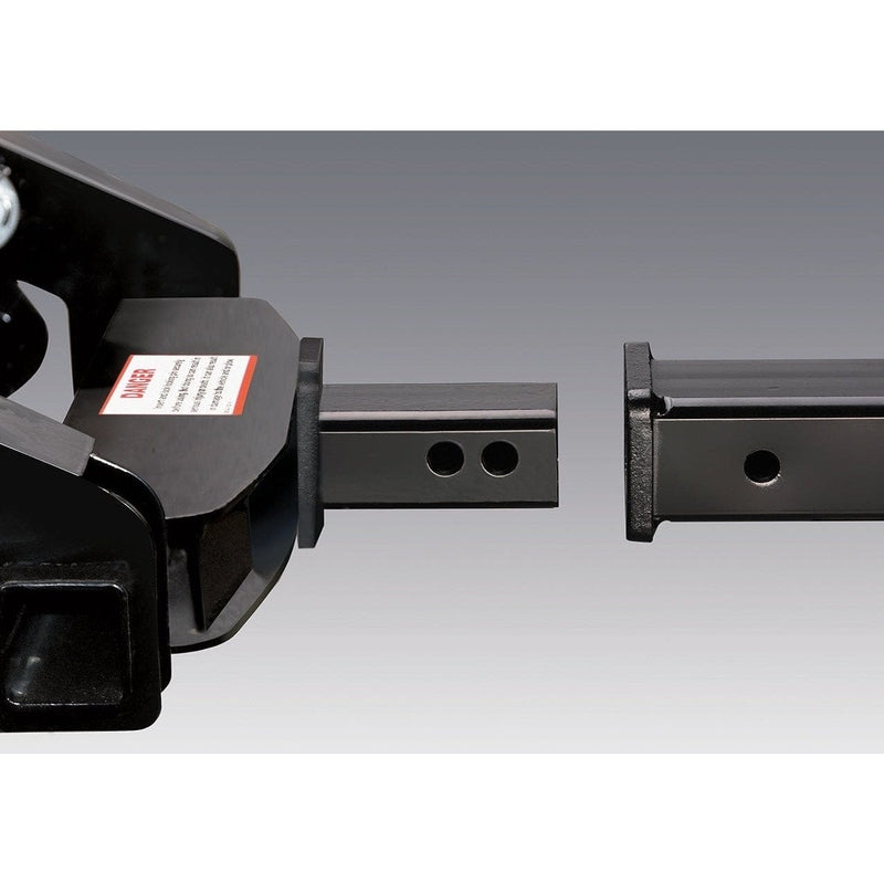 Quick-Link mount bar beside a front receiver tube, side view