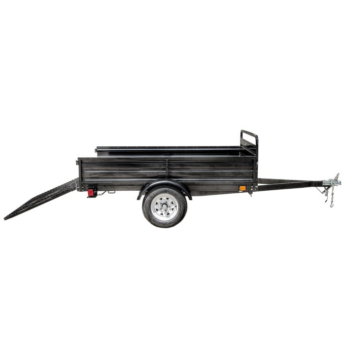 DK2 | MMT5X7-DUG 4.5 ft. x 7.5 ft. Single Axle Multi-Utility Trailer (Drive-Up Gate Included)