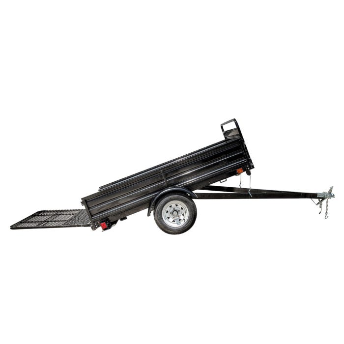 DK2 | MMT5X7-DUG 4.5 ft. x 7.5 ft. Single Axle Multi-Utility Trailer (Drive-Up Gate Included)