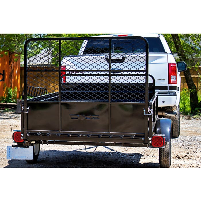 DK2 | MMT5X7-DUG 4.5 ft. x 7.5 ft. Single Axle Multi-Utility Trailer (Drive-Up Gate Included)