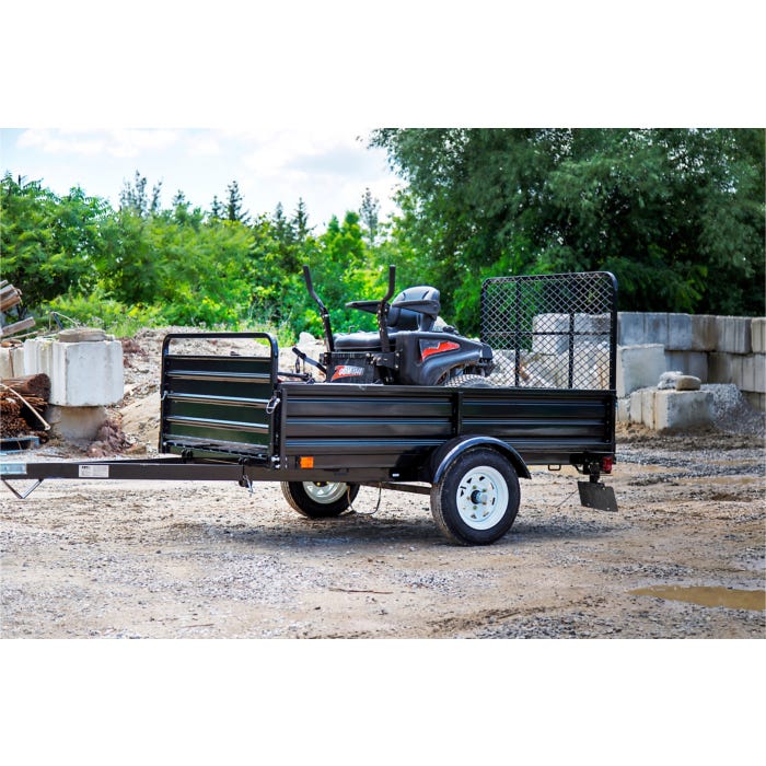 DK2 | MMT5X7-DUG 4.5 ft. x 7.5 ft. Single Axle Multi-Utility Trailer (Drive-Up Gate Included)