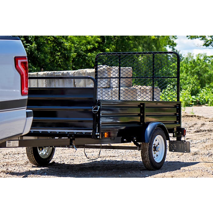 DK2 | MMT5X7-DUG 4.5 ft. x 7.5 ft. Single Axle Multi-Utility Trailer (Drive-Up Gate Included)