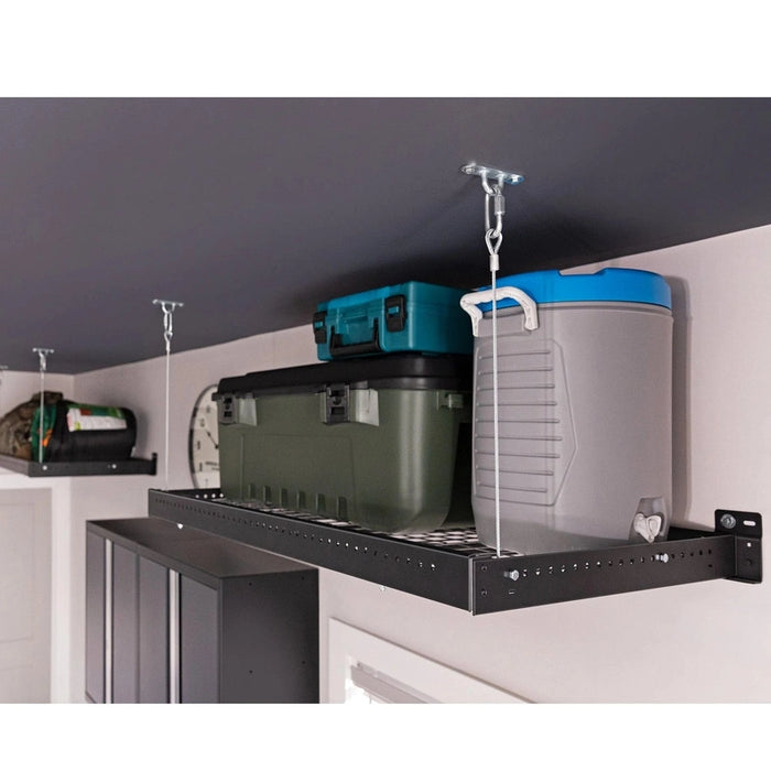 NewAge Pro 3.0 Series 16-Piece Cabinet Set with Lockers, Wall, Tool Drawer, Base, Corner Wall Cabinet and 56 in. Worktop