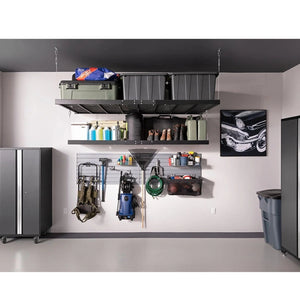NewAge Pro 3.0 Series 16-Piece Cabinet Set with Lockers, Wall, Tool Drawer, Base, Corner Wall Cabinet and 56 in. Worktop
