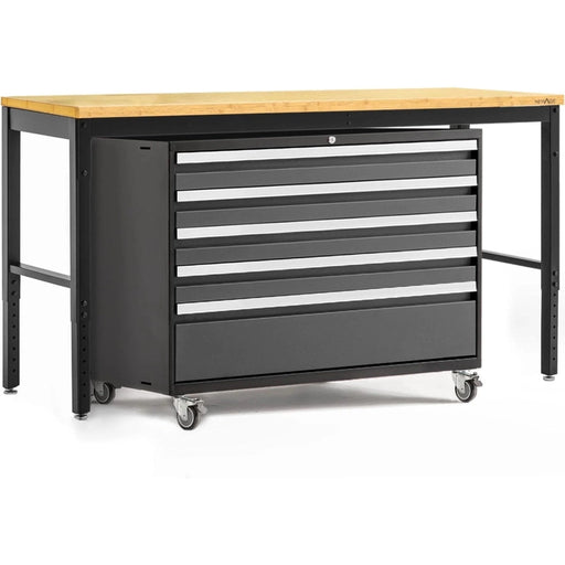 NewAge Pro 3.0 Series 42" Tool Cabinet And 84" Workbench With Worktop-