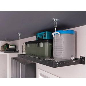 NewAge Pro Series 4 ft. x 8 ft. Wall Mounted Steel Shelf - 2PC