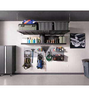 NewAge Pro Series 4 ft. x 8 ft. Wall Mounted Steel Shelf - 2PC - 