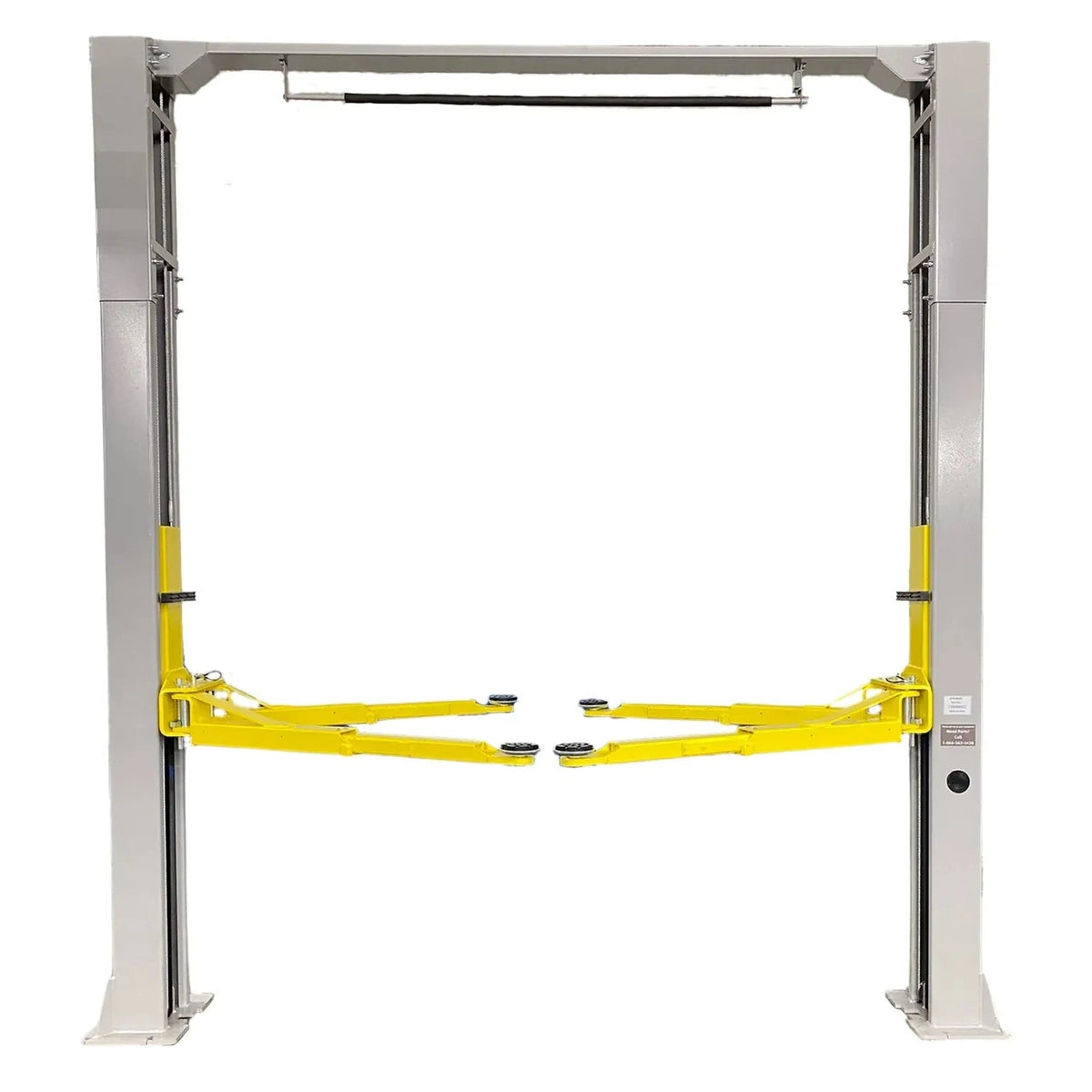 Triumph NTO-9AE four swing arms folded inward showing the front and rear arm layout