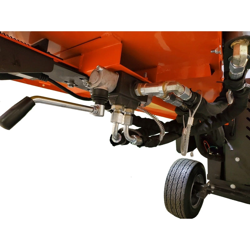 DK2 | OPC505AE 5-Inch 14 HP 429 CC Hydraulic Auto-Feed Electric Start Chipper Shredder