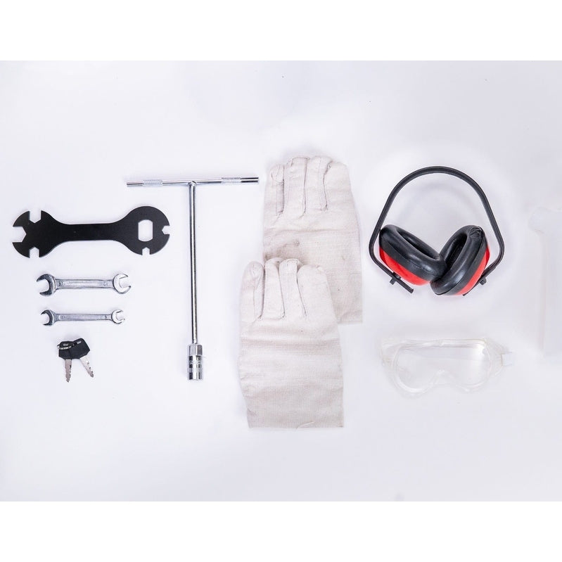 DK2 | OPC506E 6-Inch 14 HP 429 CC Cyclonic Drum Chipper Shredder (Electric Start)