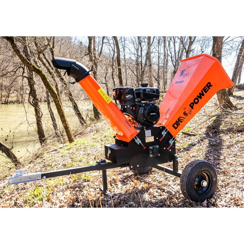 DK2 | OPC506 6-Inch 14 HP 429 CC Cyclonic Drum Chipper Shredder