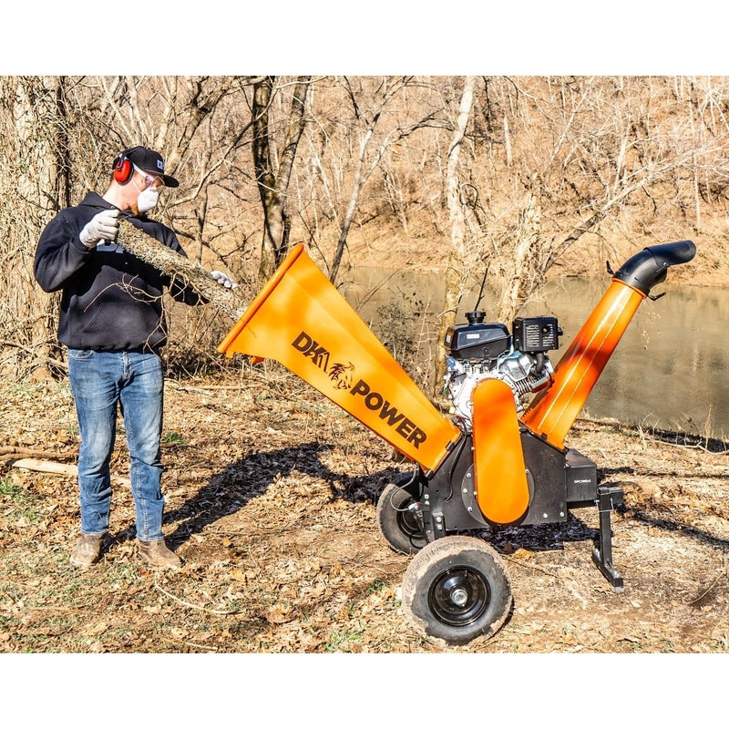 DK2 | OPC506 6-Inch 14 HP 429 CC Cyclonic Drum Chipper Shredder