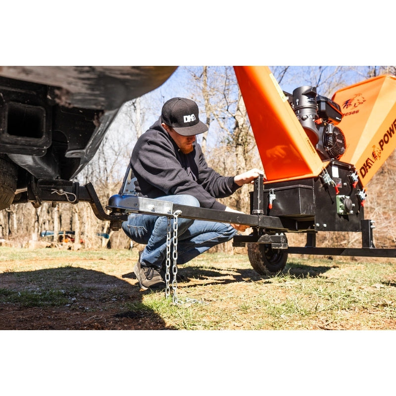 DK2 | OPC506 6-Inch 14 HP 429 CC Cyclonic Drum Chipper Shredder