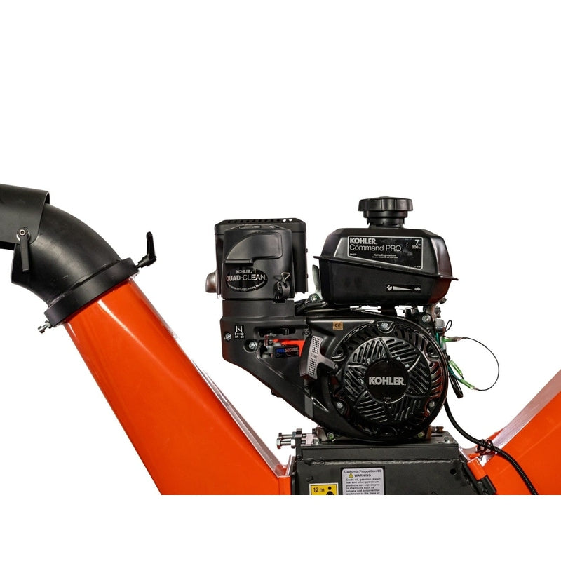 DK2 | OPC524 4-Inch 7 HP 208 CC Kinetic Drum Chipper