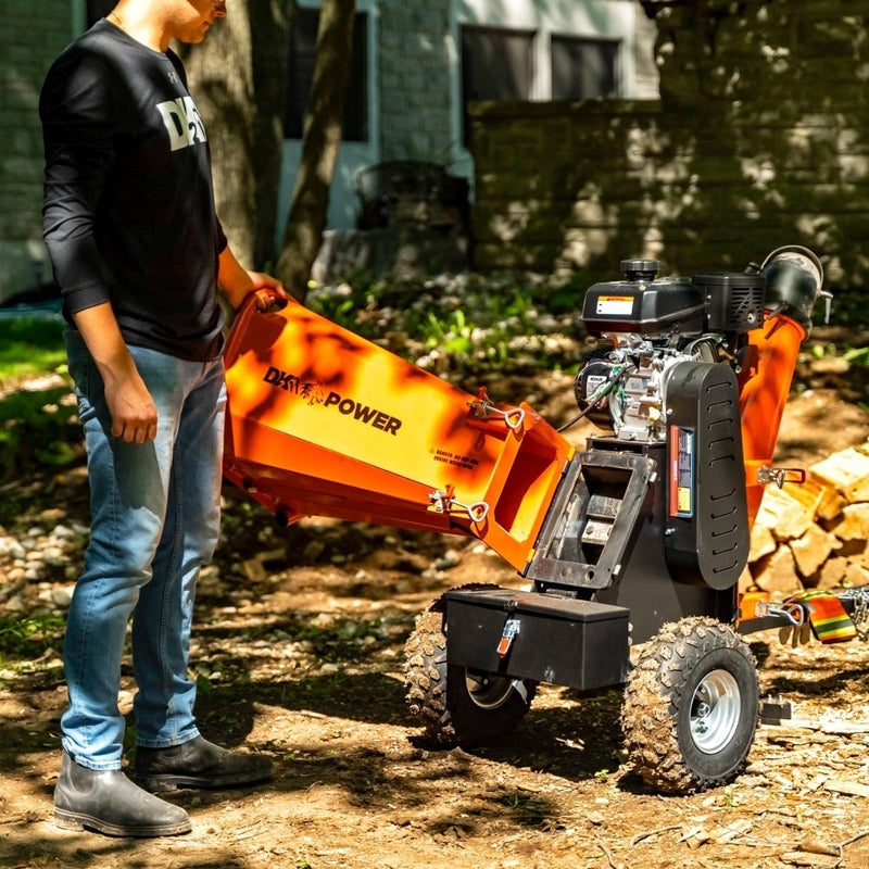 DK2 | OPC524 4-Inch 7 HP 208 CC Kinetic Drum Chipper