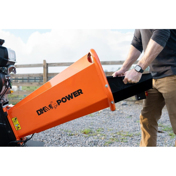 DK2 | OPC525 5-Inch 9.5 HP 277 CC Kinetic Drum Chipper