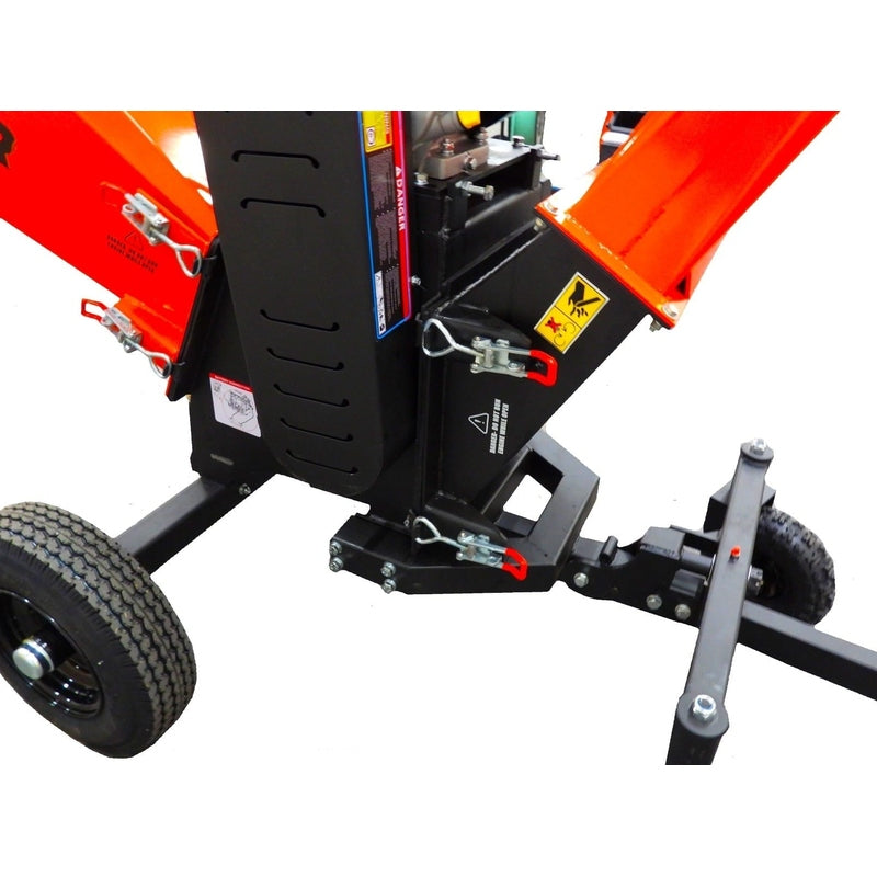 DK2 | OPC566E 6-Inch 14 HP 429 CC Kinetic Cyclonic Drum Chipper Shredder (Electric Start)