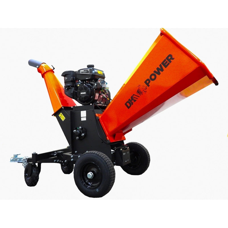 DK2 | OPC566E 6-Inch 14 HP 429 CC Kinetic Cyclonic Drum Chipper Shredder (Electric Start)