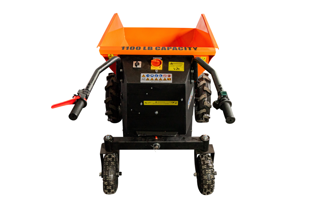 DK2 | OPD811 1100 LB 48V Electric Hydraulic Dump Cart