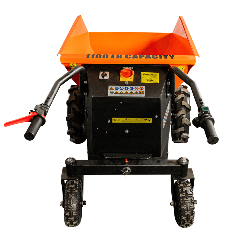 DK2 | OPD811 1100 LB 48V Electric Hydraulic Dump Cart