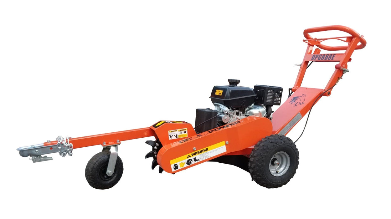 DK2 | OPG888E 14-Inch 14 HP 429 CC Electric Start Stump Grinder