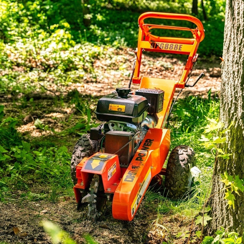 DK2 | OPG888E 14-Inch 14 HP 429 CC Electric Start Stump Grinder