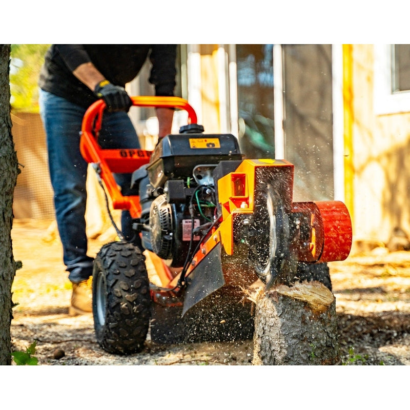 DK2 | OPG888E 14-Inch 14 HP 429 CC Electric Start Stump Grinder