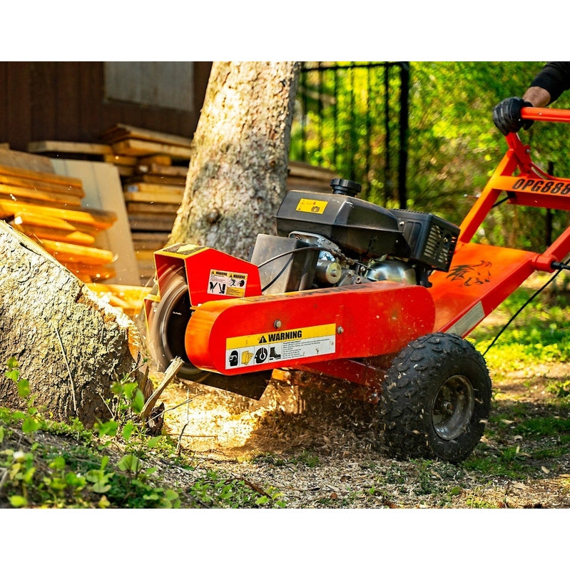 DK2 | OPG888E 14-Inch 14 HP 429 CC Electric Start Stump Grinder