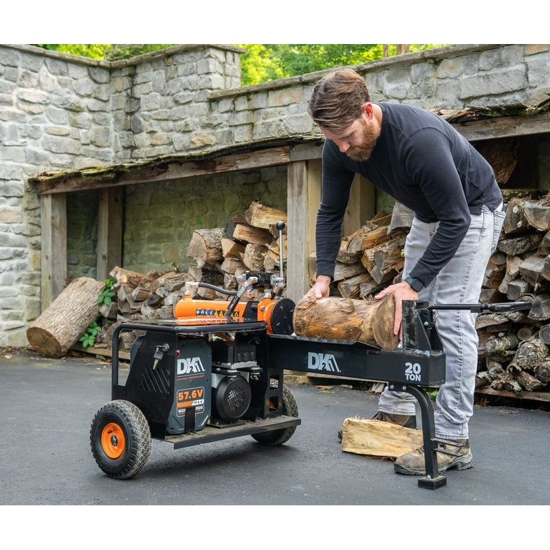 DK2 | OPS220EV-K Elite Energy™ 20-Ton 57.6V Battery Powered Hydraulic Log Splitter