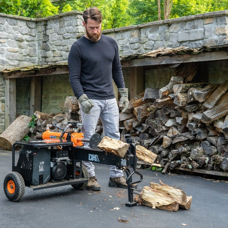 DK2 | OPS220EV-K Elite Energy™ 20-Ton 57.6V Battery Powered Hydraulic Log Splitter