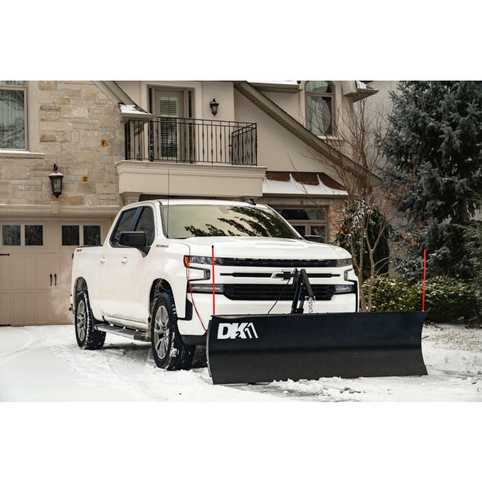 DK2 | Summit II Elite SUMM8826ELT 88" x 26" Custom-Mounted Actuator Driven Snowplow