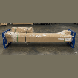 triumph nt9 two post lift shipping crate packaging