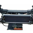 Triumph RJ-15 rolling bridge jack, front view with foot-pedal power unit and twin lifting pads