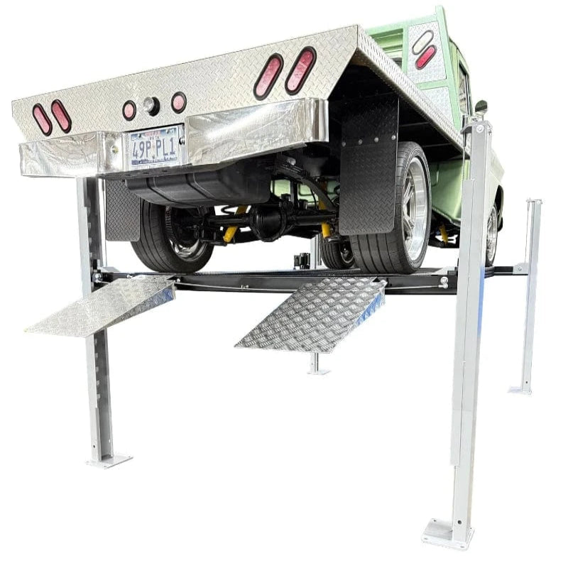 Triumph USA8000XLT 8,000 lb Service Storage 4-Post Automotive Lift back view