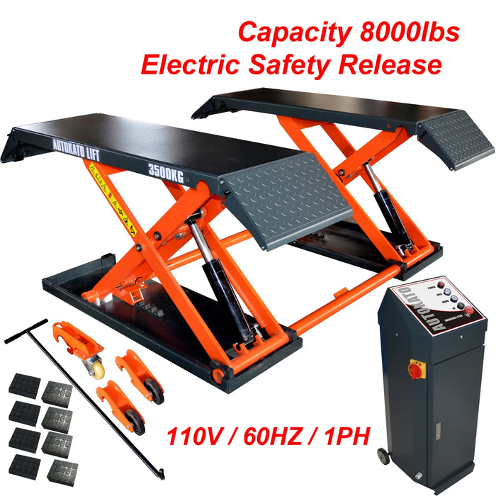 Katool KT-X80-ELECTRIC Mid Rise Scissor Lift