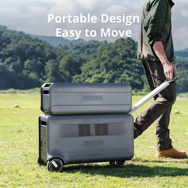 Zendure | SuperBase V4600 + 200W Solar Panel*2 — My Garage Supplies