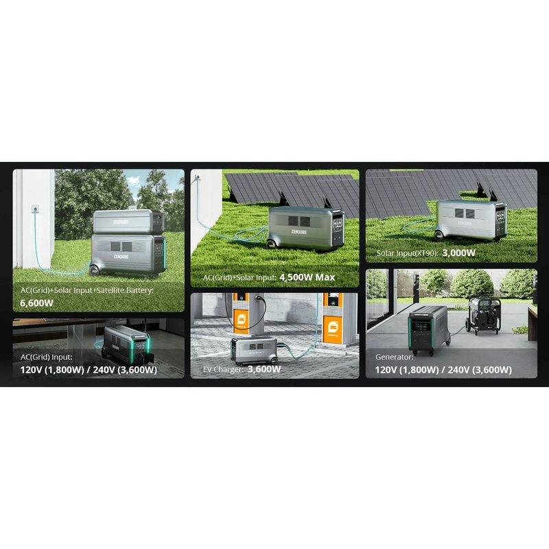 Zendure | ZDSBV6400 SuperBase V6400 Portable Power Station