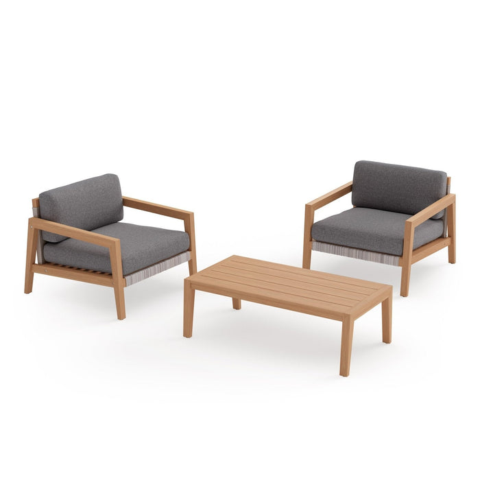 NewAge | Lakeside 2 Seater Chat Set with Coffee Table