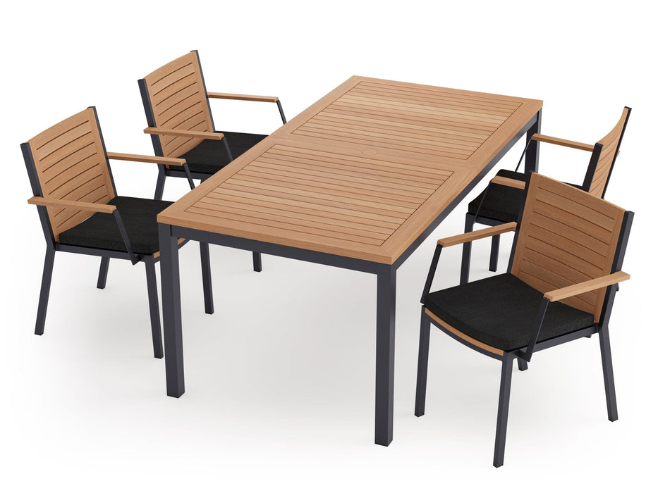 NewAge | Monterey 4 Seater Dining Set with 72 in. Table