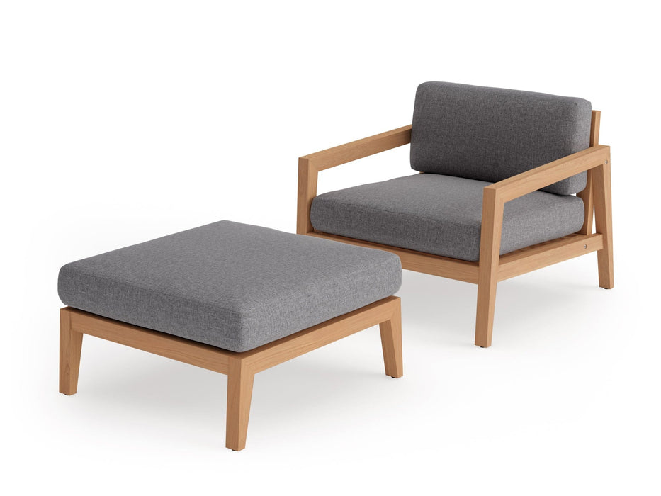 NewAge | Rhodes Chat Chair with Ottoman