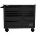 Black Homak 41" RS Pro 9 Drawer Rolling Cabinet