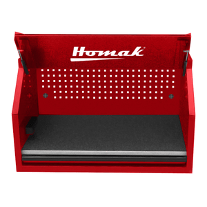 Dark Red Homak 41" RS Pro Top Hutch