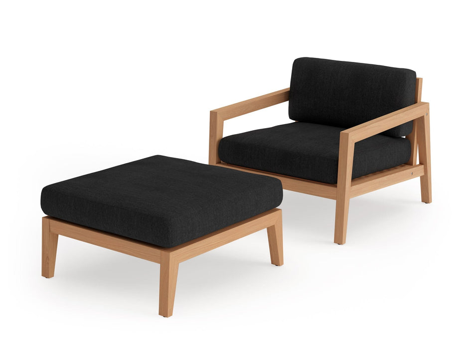 NewAge | Rhodes Chat Chair with Ottoman