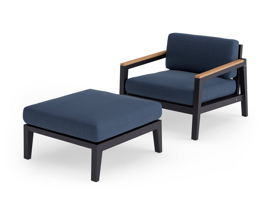 NewAge | Rhodes Chat Chair with Ottoman